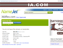 Tablet Screenshot of 360flex.com